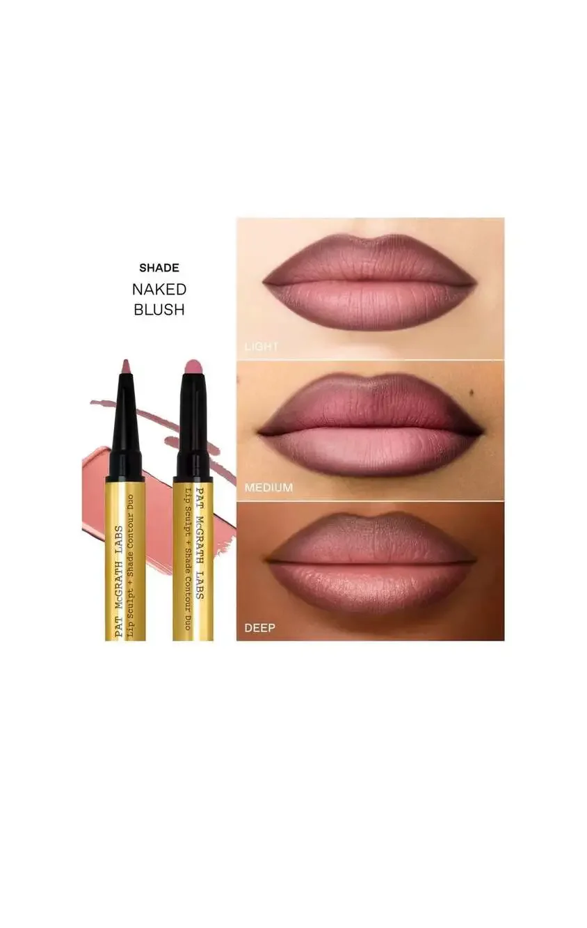 Pat McGrath Labs Lip Sculpt + Shade Contour Duo in Naked Blush